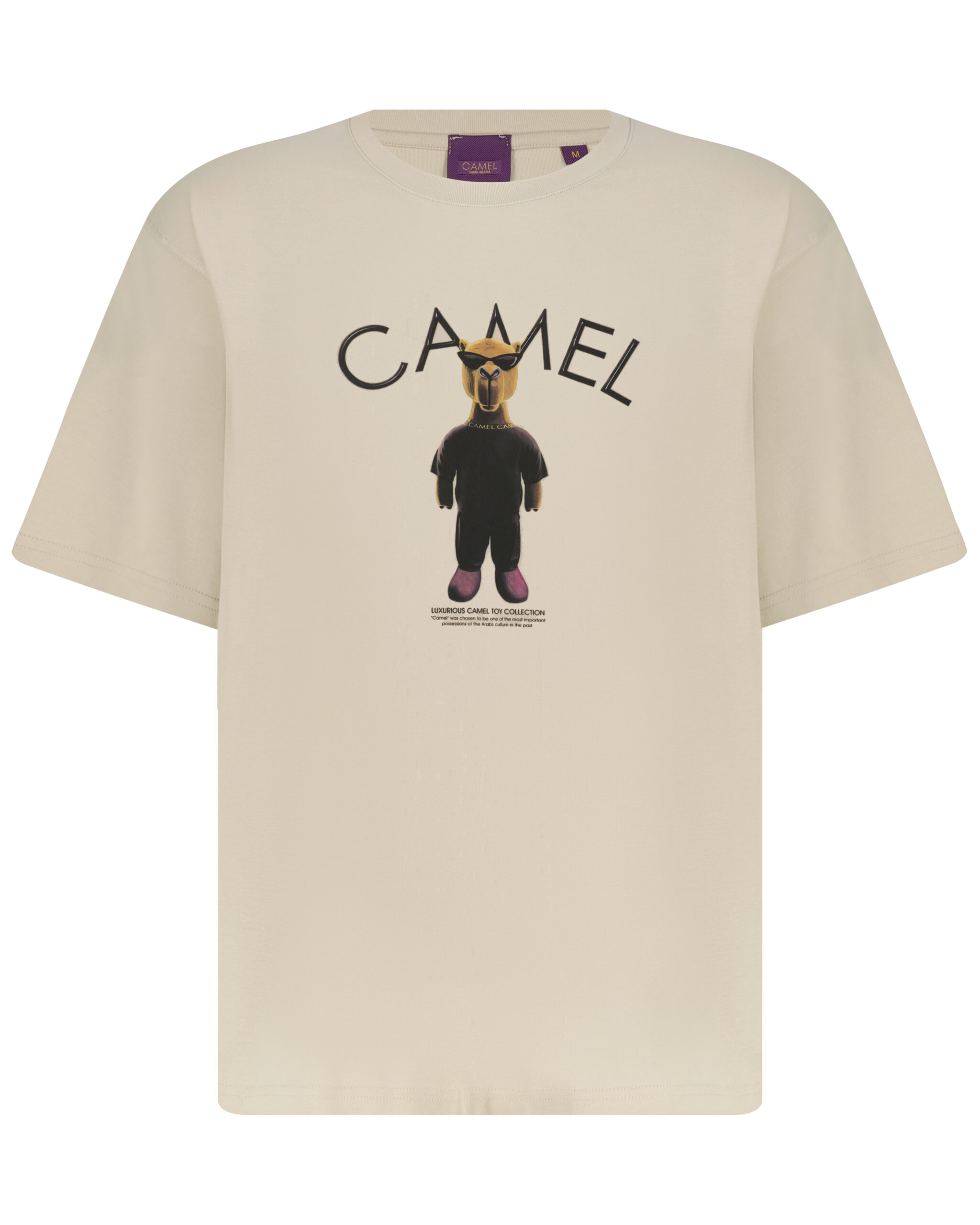 Oversized Brown T-Shirt Made By Camel Brand
